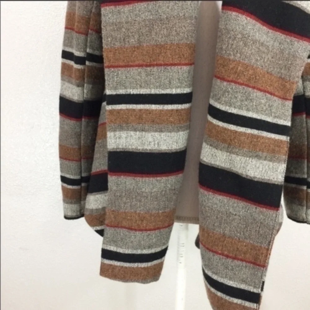 Anthro Otis & Maclain stripe oversized wool jacket